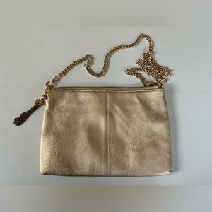 No name gold crossbody bag